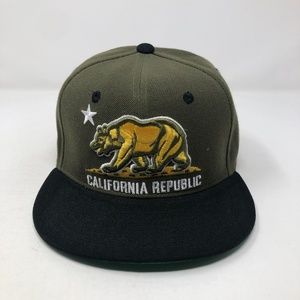 California Bear CA Snapback Hat